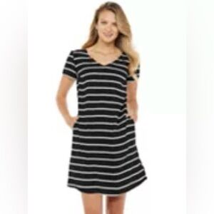 Apt. 9 Striped Pattern Dress